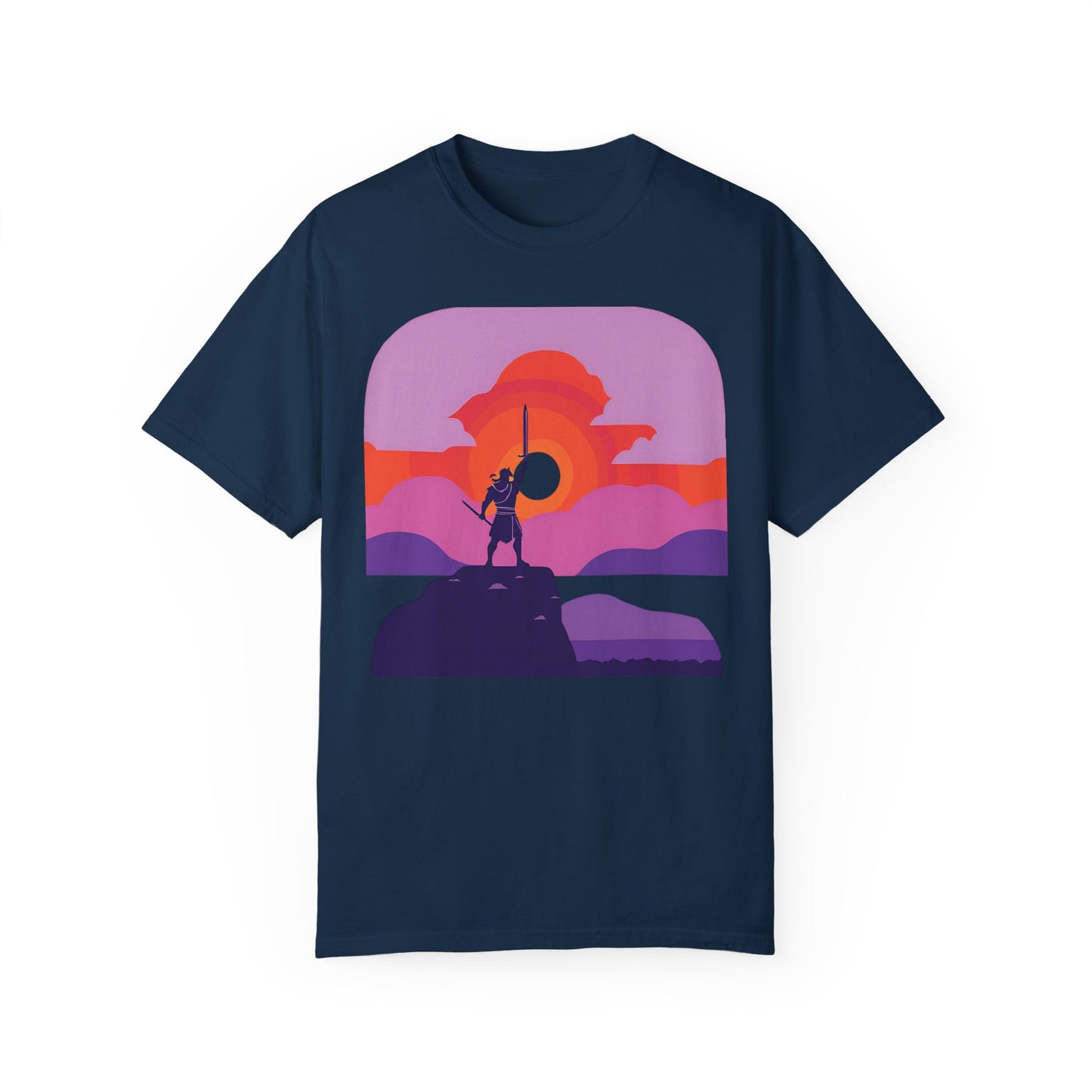Warrior Sunset Remix Tee
